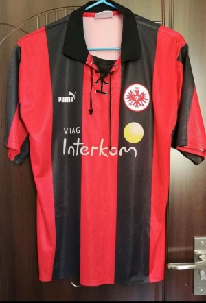 Camiseta Eintracht Frankfurt Primera Equipación 1999/2000