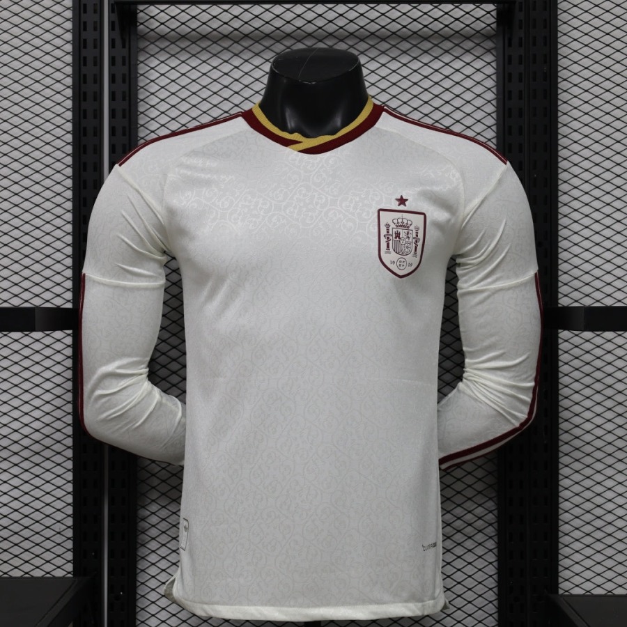 Maillot Espagne Extérieur 2026 Manches Longues