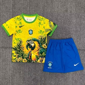 Camiseta Brasil 2026/27 Niños Negro Edición Especial