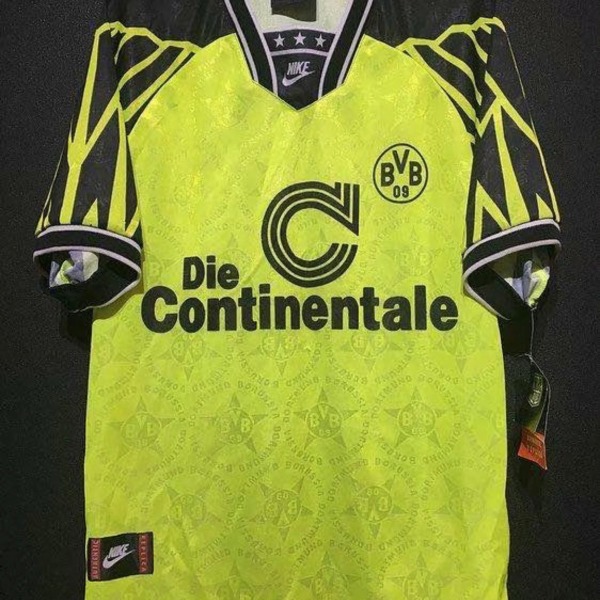 Camiseta BVB Dortmund Primera Equipación 1994/95