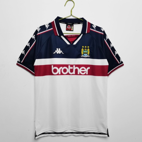 Camiseta Manchester City Segunda Equipación 1997/98