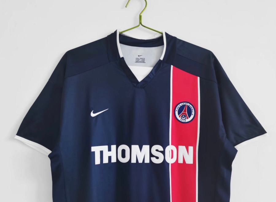 Camiseta PSG Primera Equipación 2002/03 Vintage