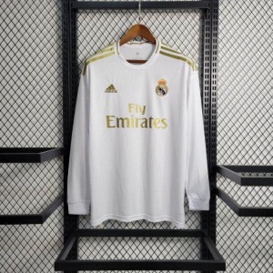 Camiseta Real Madrid 2019-2020 Manga Larga Retro