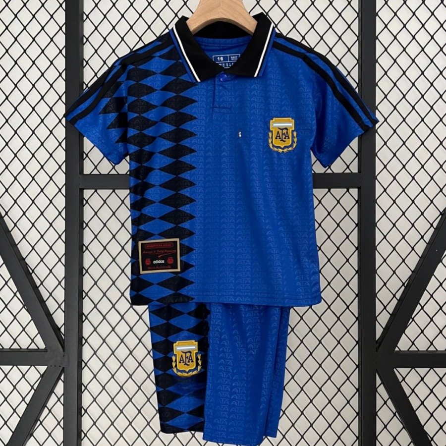 Maillot Argentine Domicile 2005-2006 Enfant Rétro