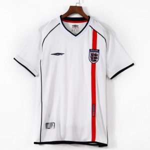 Camiseta England Primera Equipación 2001-2003 Retro