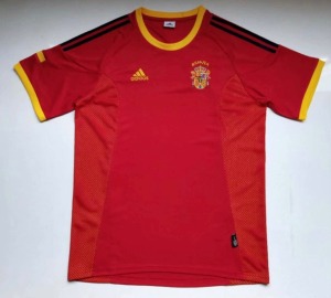 Camiseta España Primera Equipación 2002