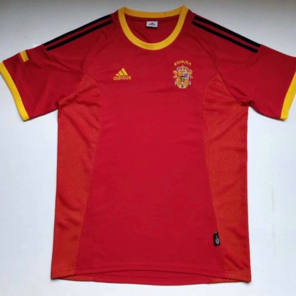 Camiseta España Primera Equipación 2002