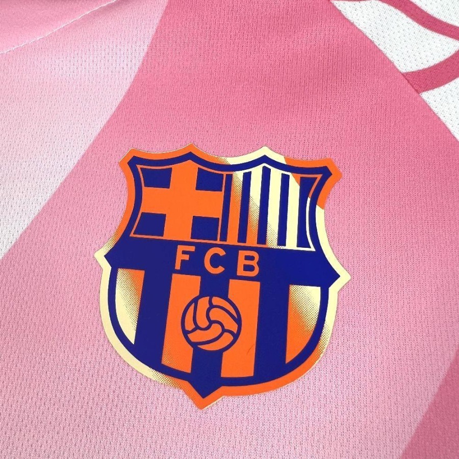 Camiseta FC Barcelona Concept Rosa & Blanco 2025-26