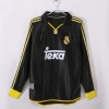 Camiseta Real Madrid Segunda Equipación 1999-2001 Mangas Largas