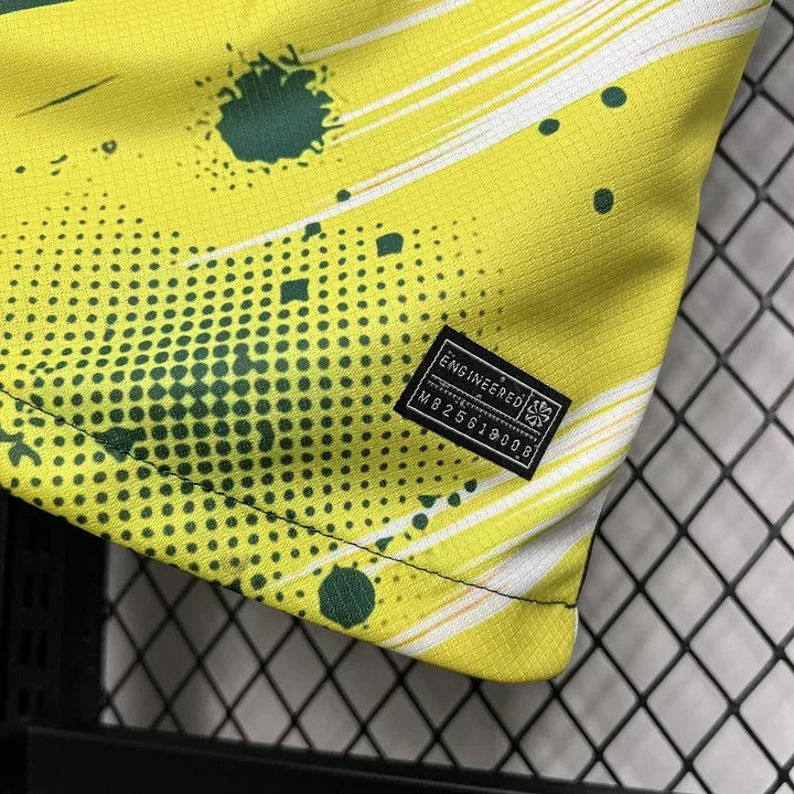 Camiseta Brasil Concept Verde Amarillo Águila 2024-25
