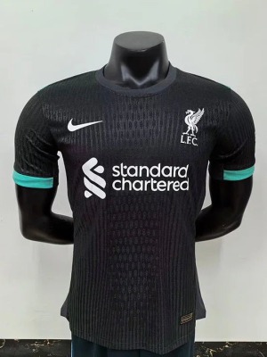 Camiseta Liverpool Segunda Equipación 2023-2024 Negro Player