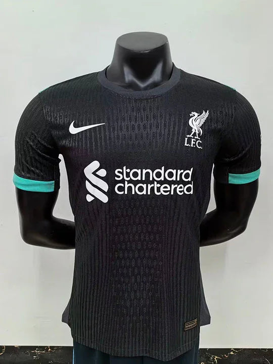 Camiseta Liverpool Segunda Equipación 2023-2024 Negro Player
