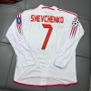 Maillot AC Milan 2004/05 Extérieur Manches Longues