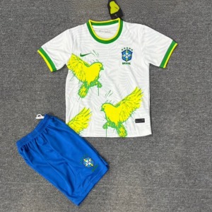 Camiseta Brasil 25/26 Niños Especial Bird White