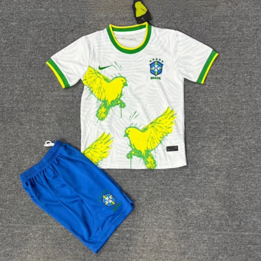 6b6ba229caf57e4cf4144b68eecf881c.jpg Camiseta Brasil 25/26 Niños Especial Bird White