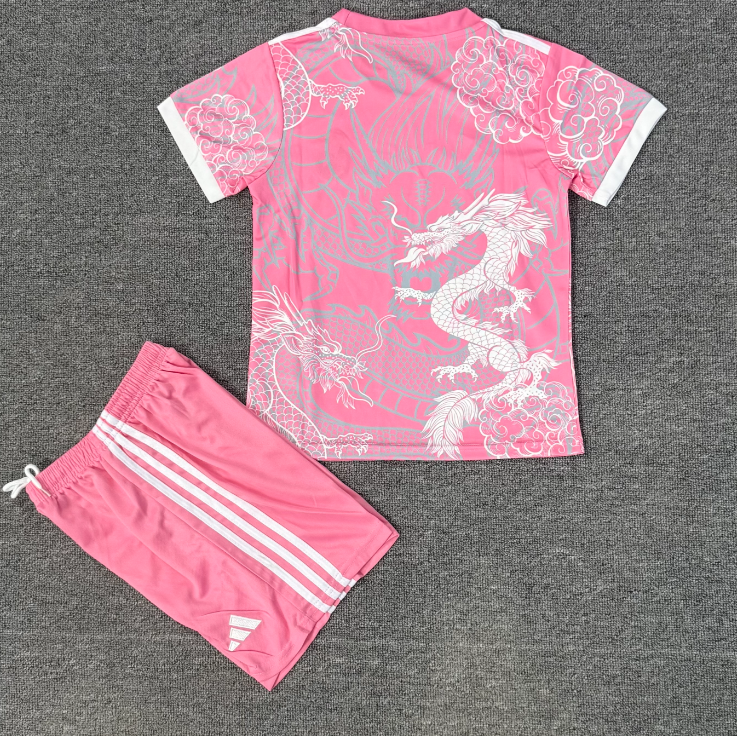 6ce47cd4b7751aa3c6dfd5200ad9f9de.png Camiseta Real Madrid 25/26 Niños Dragon Rosa