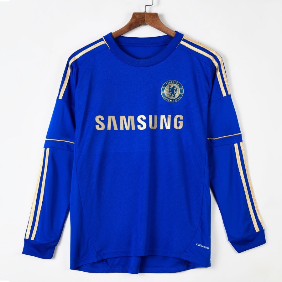 Maillot Chelsea Domicile Rétro Manches Longues 2012-2013