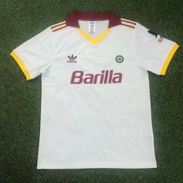 Camiseta AS Roma Segunda Equipación 1991/92