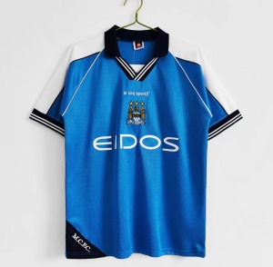 Camiseta Manchester City Primera Equipación 1999/2000