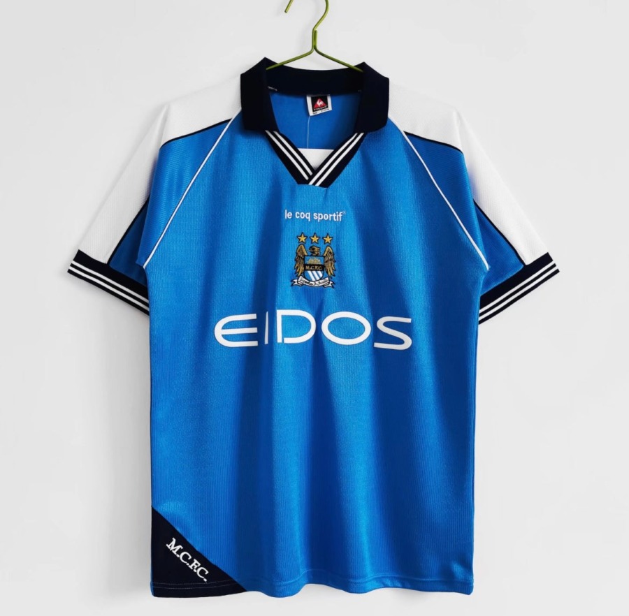 Camiseta Manchester City Primera Equipación 1999/2000