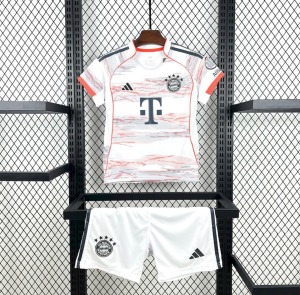Camiseta FC Bayern Munich Segunda Equipación 2025/26 Niños