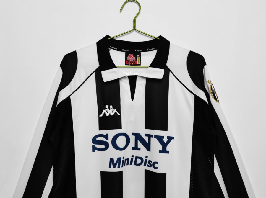 Camiseta Juventus 1997/98 Primera Equipación Mangas Largas