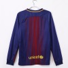 Camiseta Barcelona Primera Equipación 2017-2018 Mangas Largas Retro