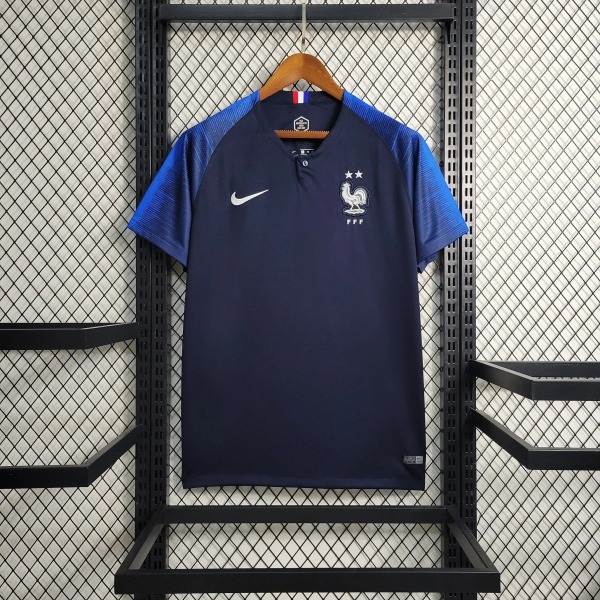 Camiseta Selección de Francia Retro 2018