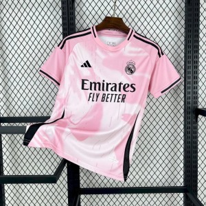 Camiseta Real Madrid Concept Rosa & Blanco 2025