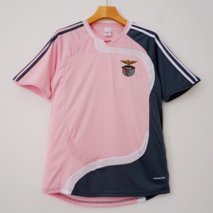 Camiseta Benfica 2007-2008 Rosa Retro