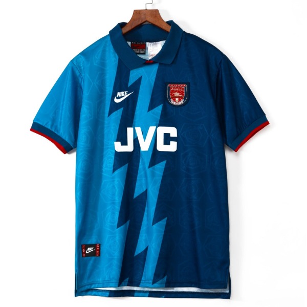 Camiseta Arsenal Segunda Equipación 1995 Retro