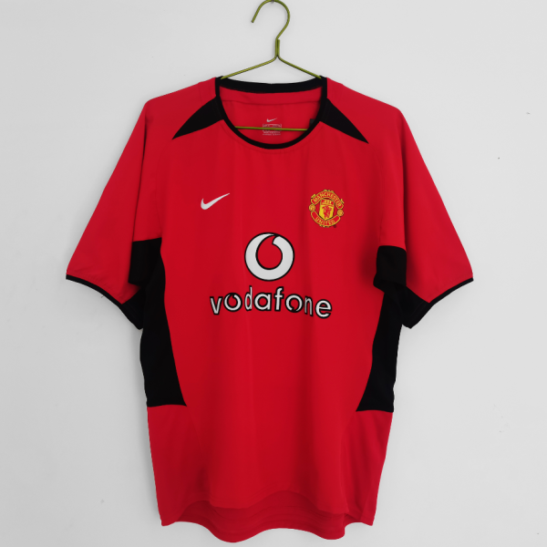 Camiseta Manchester United Primera Equipación Retro 2002-2004