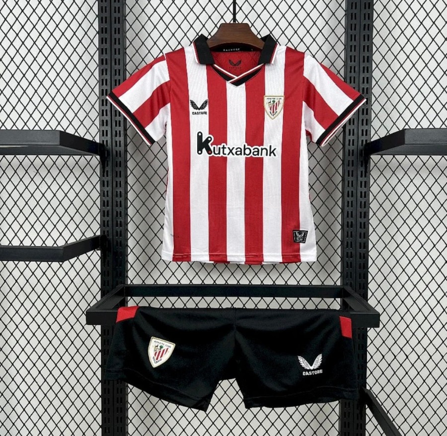 Maillot Athletic Bilbao Domicile 2025/26 Enfant