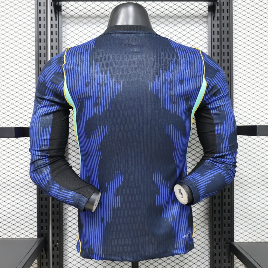 Maillot Brésil 2026 Extérieur Player Manches Longues