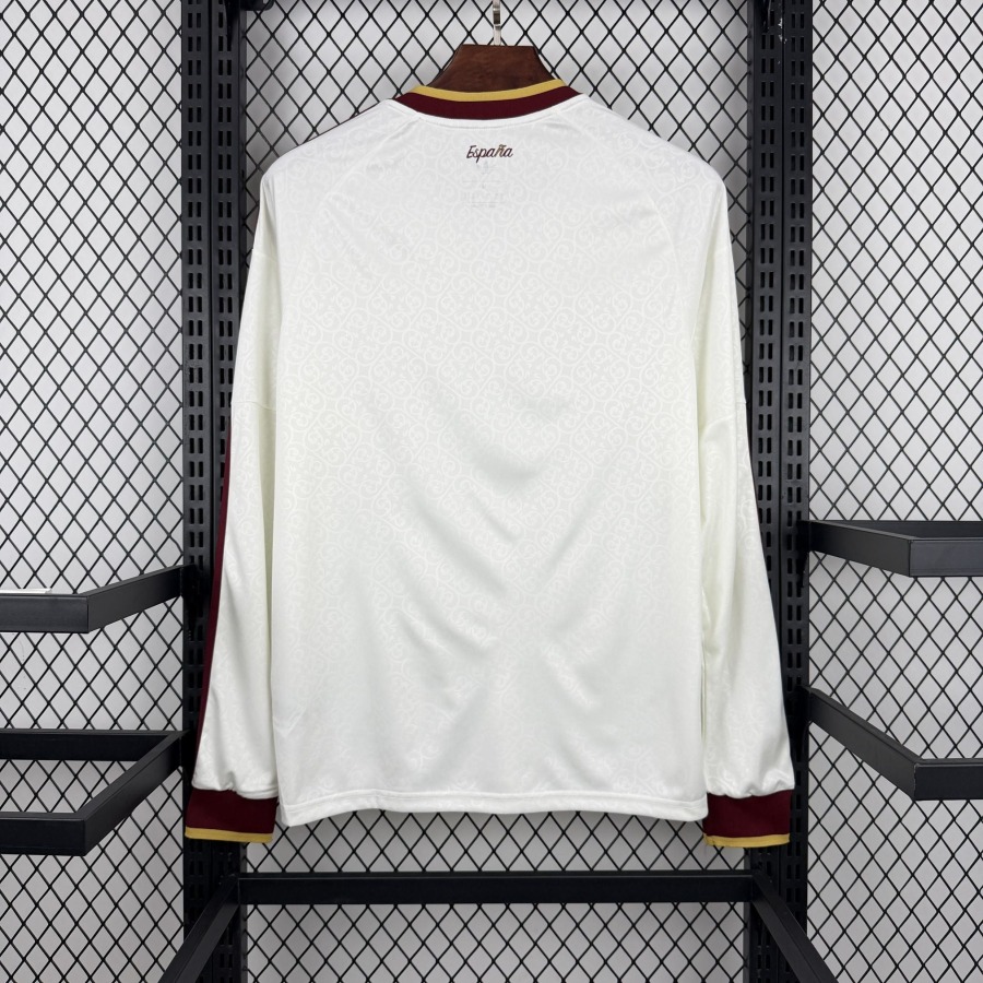 Camiseta España Segunda Equipación 2026 Mangas Largas