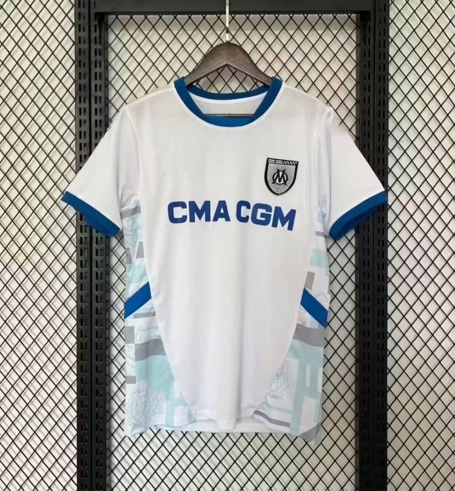 Maillot OM 24/25 Blanc - Olympique Marseille