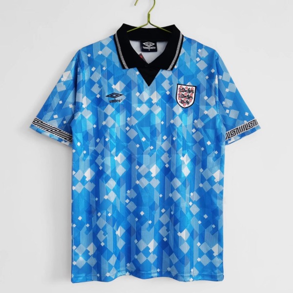 Camiseta Inglaterra Tercera Equipación 1990