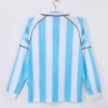 Maillot Argentine Domicile 1998 Rétro Manches Longues