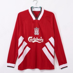 Camiseta Liverpool Primera Equipación Mangas Largas 1993-1995