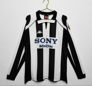 Camiseta Juventus 1997/98 Primera Equipación Mangas Largas