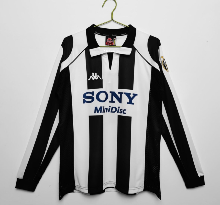 Camiseta Juventus 1997/98 Primera Equipación Mangas Largas