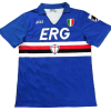 Camiseta Sampdoria Primera Equipación 1991/92