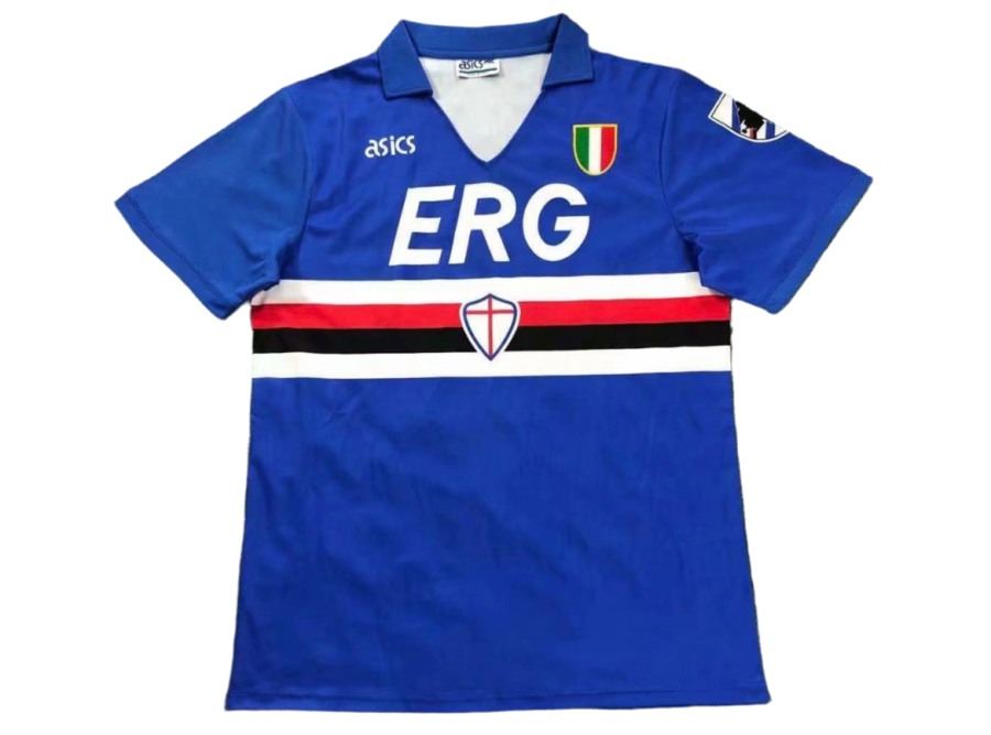 Camiseta Sampdoria Primera Equipación 1991/92