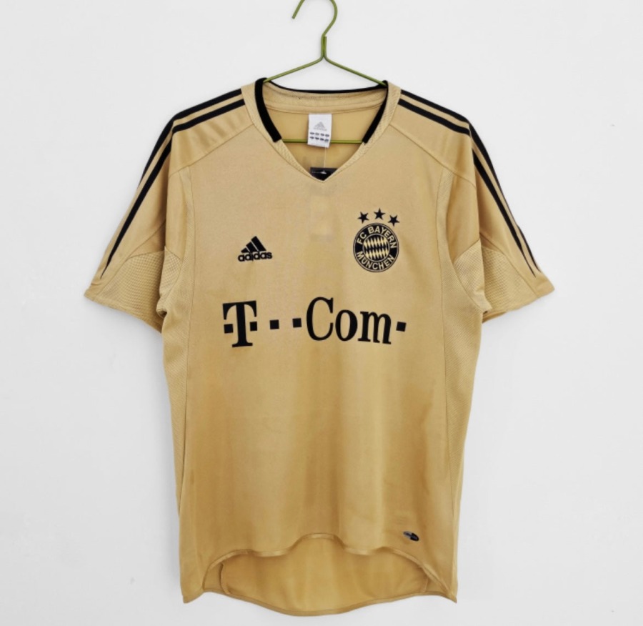 Camiseta FC Bayern Munich 2004/05 Segunda Equipación