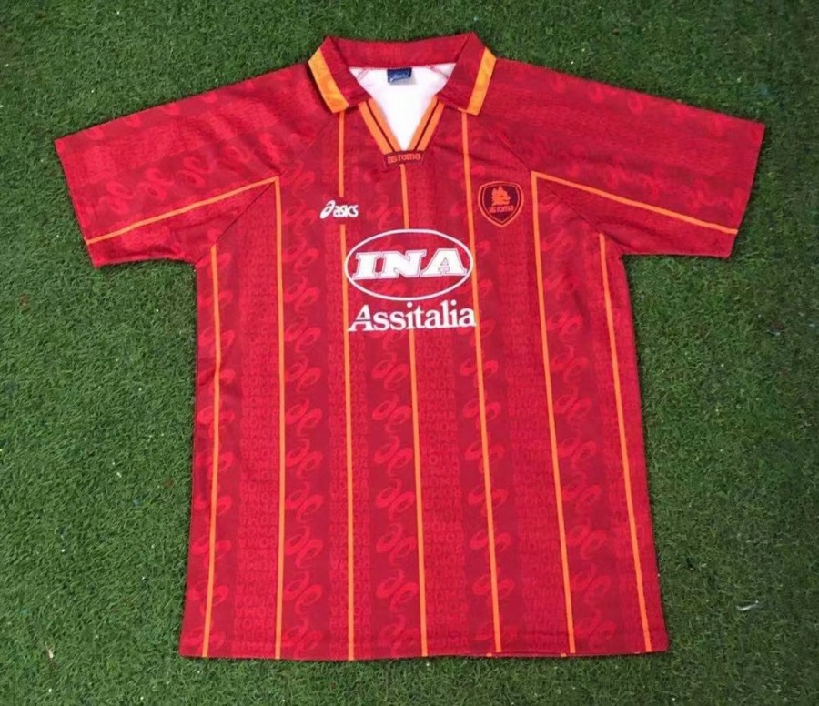 Camiseta AS Roma 1996/97 Primera Equipación