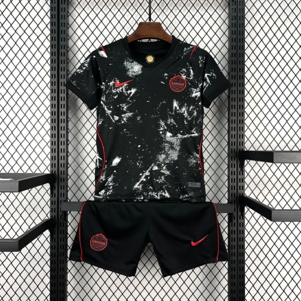 Camiseta Canadá Segunda Equipación 2026 Niños