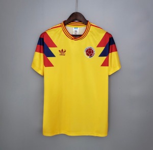 Camiseta Colombia Primera Equipación 1990