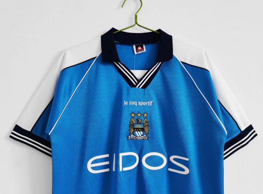Camiseta Manchester City Primera Equipación 1999/2000