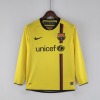 Camiseta FC Barcelona 2008/09 Segunda Equipación Mangas Largas