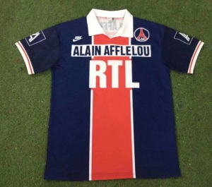 Camiseta PSG 1990/91 Primera Equipación Vintage